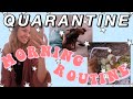 QUARANTINE Morning Routine//relaxing + productive!!