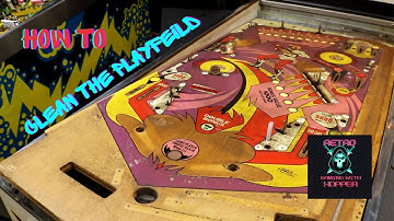 1976 Gottlieb Target Alpha / Hot To Clean A Playfield Ep 8