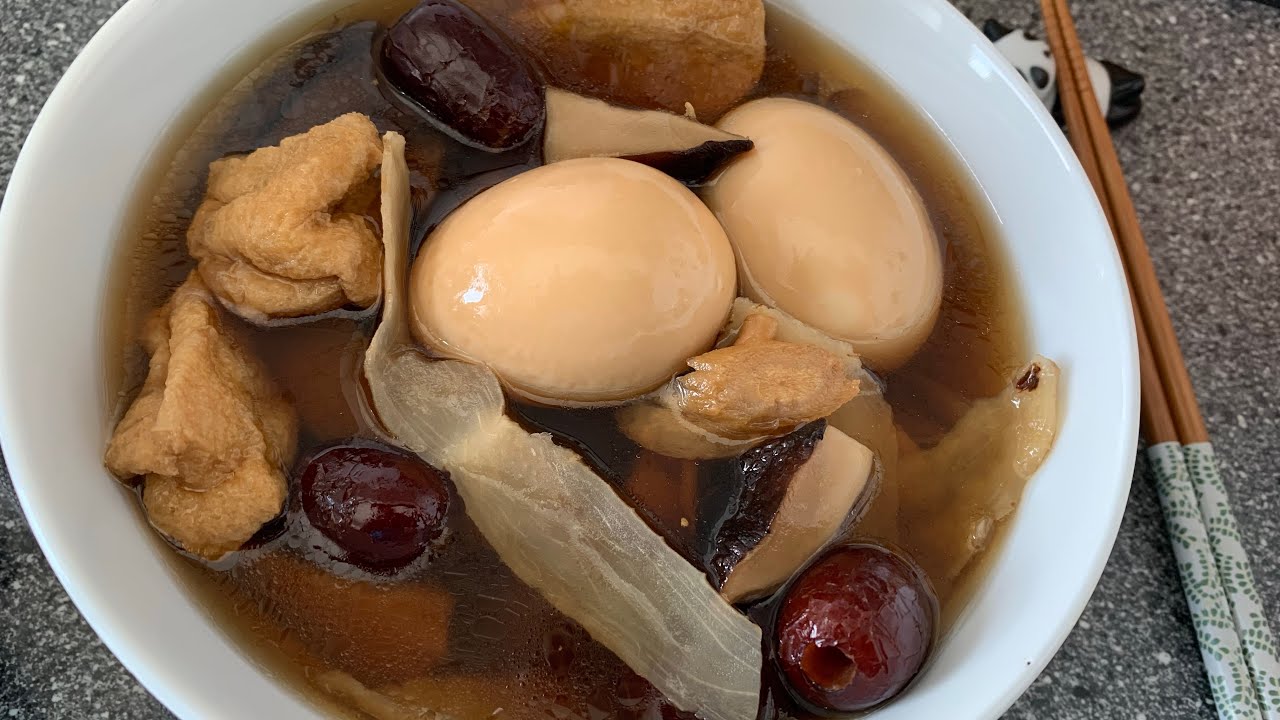 Chinese Tonic Herbal Soup | healthy delicious vegetarian style