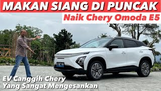 ISENG MAKAN SIANG DI PUNCAK, PAKAI CHERY OMODA E5 KENA MACET PULA