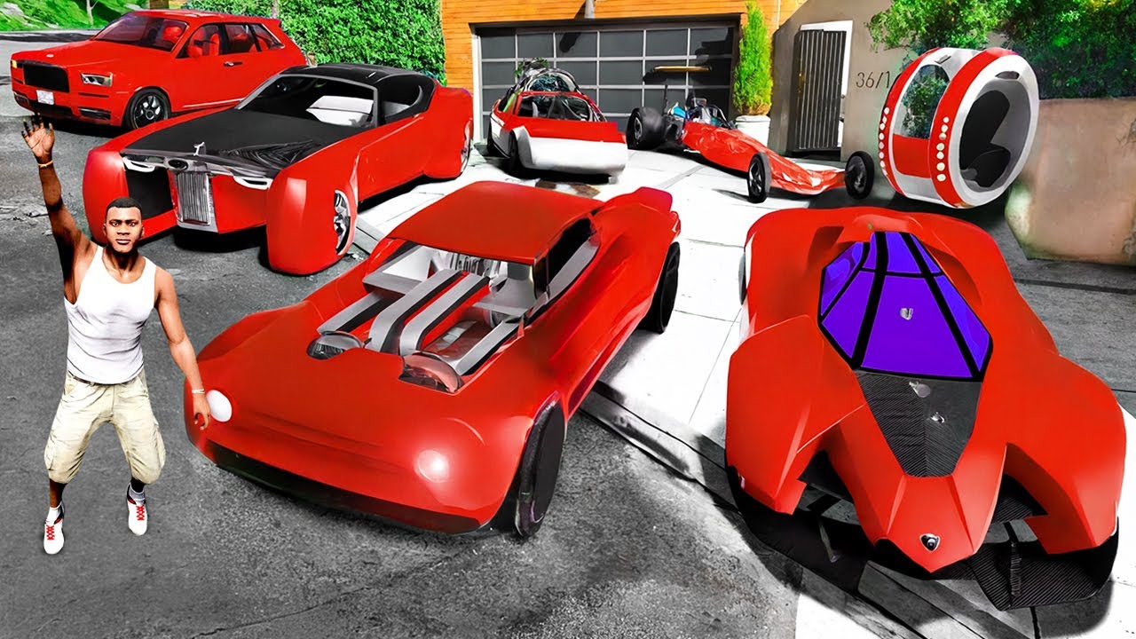 Прикосновение Франклина превращает всё в алмаз в GTA 5