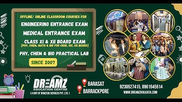 Class XI - XII CBSE, ISC Board Exam Coaching - Join Dreamz Education Barasat and Barrackpore Centre