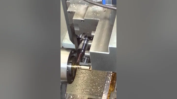 G-32HA-DE processing - cross & face live tool turning