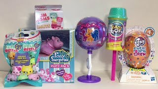 My Little Pony Cutie Mark Crew Pikmi Pops Zooballoons Num Noms Peel 2 Reveal Squishies Blind Bags