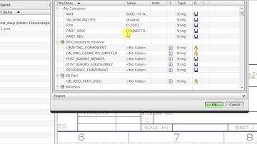 NX CAD : Part Attributes  Creating & Editing