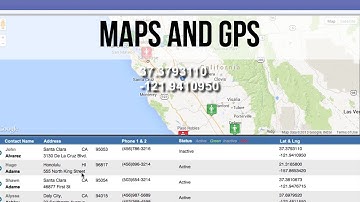 FileMaker FM Starting Point: Maps and GPS Directions in Contacts