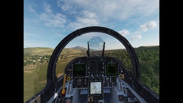 DCS F/A-18 Syria map free flight after Oculus Quest 2 headset V25 update