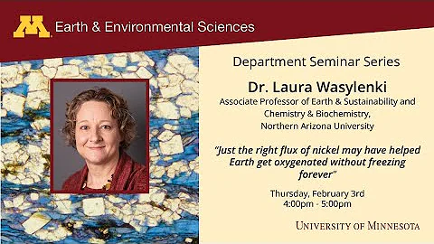 Spring 2022 Department Seminar Series - Dr. Laura ...
