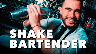 Como AGITAR un coctel / TIPOS DE SHAKE (Trucos Bartender)