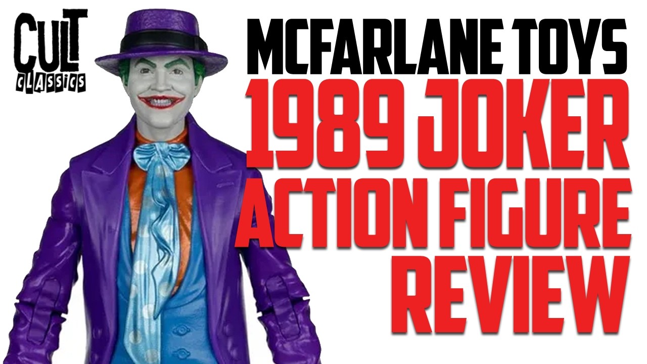 McFarlane Toys DC Multiverse The Joker Batman 1989 Collector