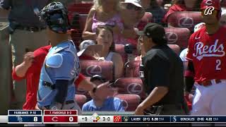 Reds manager EJECTED after fiery exchange with umpire  MLB on ESPN