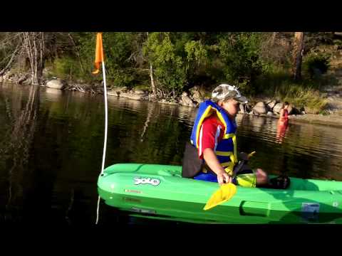 Pelican Solo Kids Kayak Review from a kids perspective