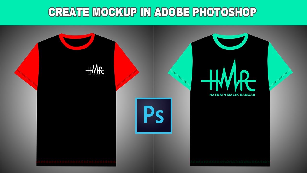 How to Create Mockups In Adobe Photoshop in Urdu/Hindi. - YouTube