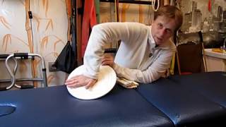 :  ,       / the hand does not spin well after an injury