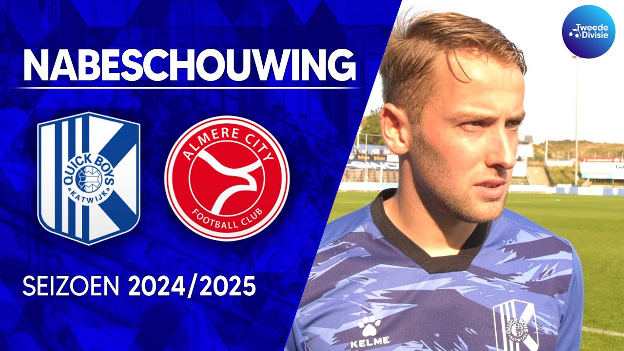 Nabeschouwing Quick Boys - Jong Almere City | Nick Broekhuizen - YouTube