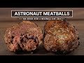 We tried Astronaut Meatballs, It's Insane | SpaceX Food?