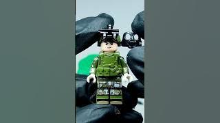 ☠️ How to Build LEGO Military MOC Minifigure 【CUSTOM】LEGO Adrian Shephard SEMBO Block  乐高 ЛЕГО 레고 レゴ