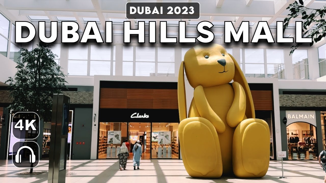 Dubai Hills Mall 2023 walking tour 🇦🇪 4K YouTube