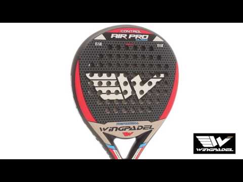 Pala Pádel Wingpadel Air Attack 2.0 + Protector + Grip - PADELEROS Chile