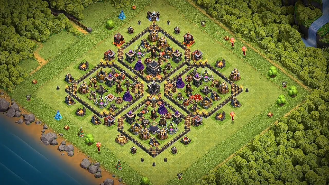 th9 base, town hall 9 base, coc th9 base, best town hall 9 base...