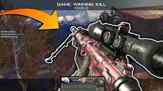 I HIT MY BEST TRICKSHOT ON THE WORST MAP ON PC MW2 (IW4X Trickshotting w/ 3 killcams)