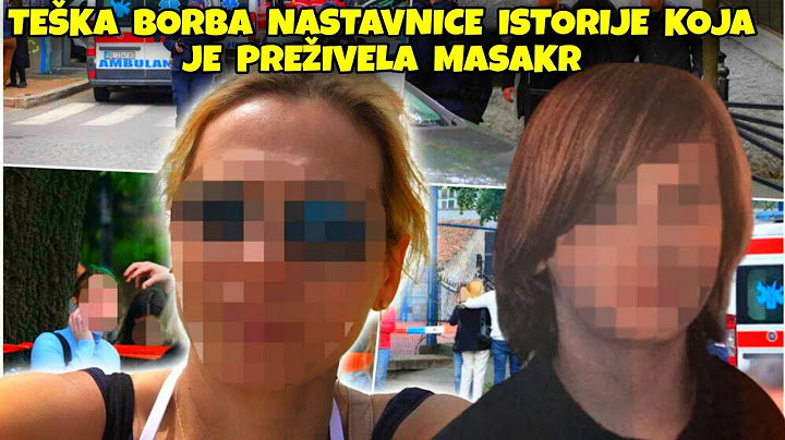 Nastavnica Istorije Koju Je Upucao Dečak Ubica NE MOŽE DA HODA-Hitac U Stomak Bio Koban