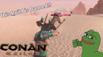 THE MOST TOXIC BUILD IN CONAN 🤢 - CONAN EXILES PVP (ARENA PVP)