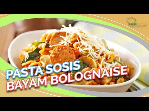 Resep Pasta Sosis Bayam Bolognaise, Pasta ala Resto yang Mudah Banget Dibuat