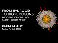 From hydrogen to higgs bosons particle physics at the large hadron collider at cern
