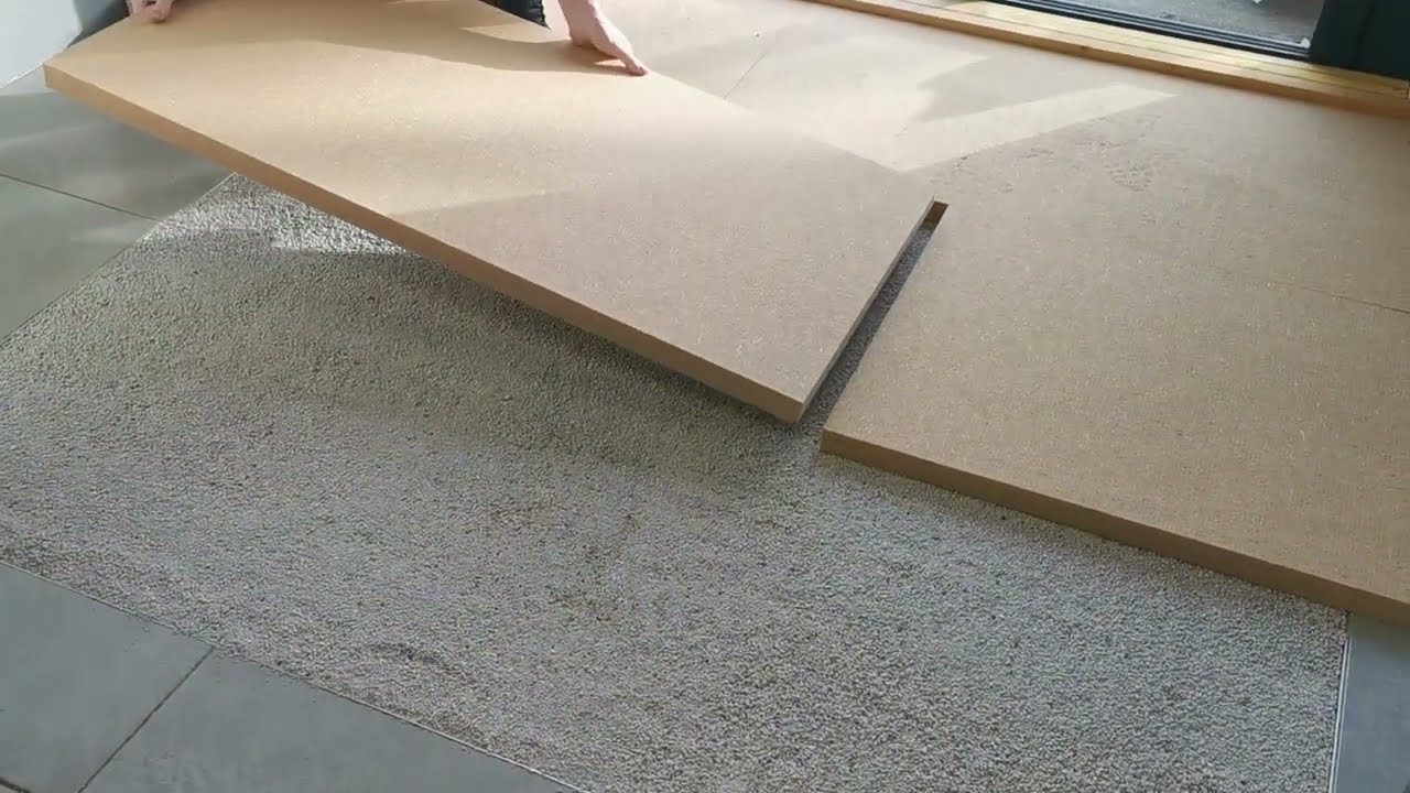 Utilisation de granules d'égalisation fermacell YouTube