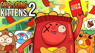 WHO THOUGHT THIS WAS A GOOD IDEA? | Exploding Kittens 2 (w/ H2O Delirious, Kyle, & Squirrel)