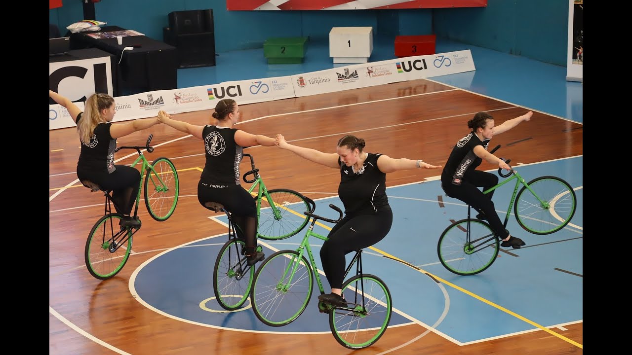 20240302 Wiednitzer Kunstrad Vierer  Erste Worldcup Teilnahme in Italien 2024