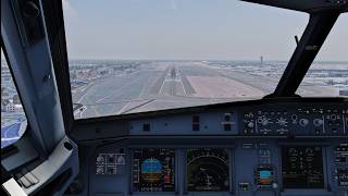 Toliss A321 neo British Airways Landing Heathrow EGLL in XP 12 with animated deboarding