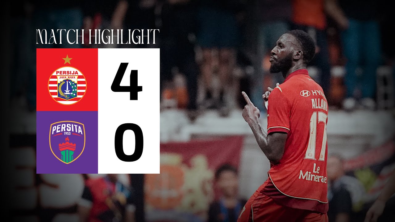 Persija Libas Persita 4 Gol Tanpa Balas di JIS | Highlight BRI Super League 2025/2026