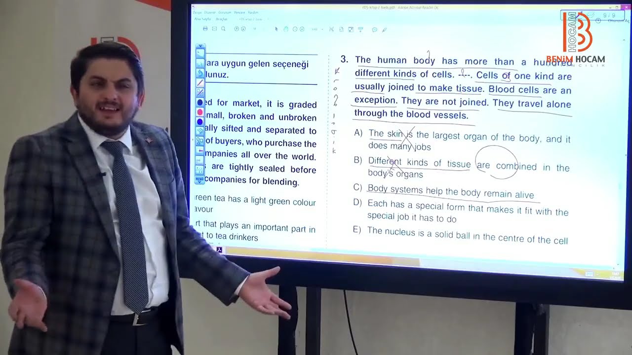 HAKKI ŞAHİN VİDEO 80 Paragraf Tamamlama Soru Çözümü   I