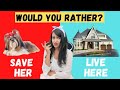 Would you RATHER Challenge (HARDEST CHOICES)