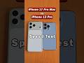 iPhone 17 Pro Max vs iPhone 13 Pro Speed Test