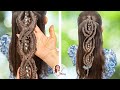 HERMOSAS TRENZAS CRUZADAS PARA CABELLO LARGO