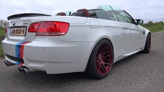 BMW M3 E93 Cabriolet w/ Eisenmann Race Exhaust - Start, Revs & Accelerations!