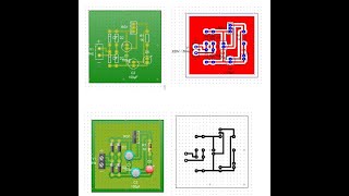 شرح دائرة باور سبلاي وعمل layout باستخدام برنامج  livewire pcb wizard