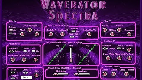 Waverator Spectra VST VST3 AU: Nothing