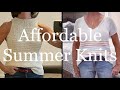 Knitters kniche episode 3  affordable summer knits and crochet projects including my ranunculus