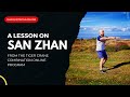 A lesson on san zhan  from the tiger crane combination online program