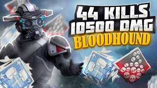 ЗР-217! 44 KILLS & 10500 DMG ON BLOODHOUND.EXE, FOR 2 GAMES бладхаунд гайд апекс легенд apex legends