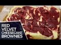 Red Velvet Cheesecake Brownies | Valentine's Day Special | Made To Order | Chef Zee Cooks