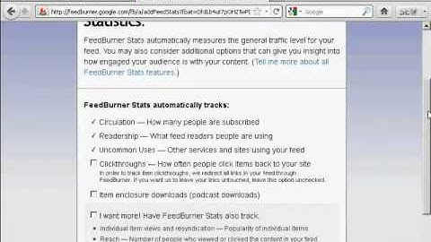 How to Add Feedburner to Your Blog -  WordPress Tutorial