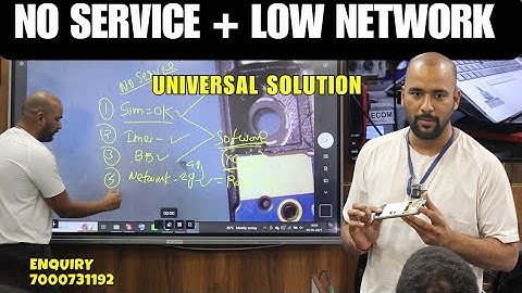 📶 नेटवर्क समस्याओं के लिए सार्वभौमिक समाधान | शुरुआती मोबाइल तकनीशियन गाइड 📵कम सिग्नल? कोई नेटवर्...