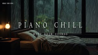 Beautiful Piano Music with Rain Sounds for Deep Sleep | Relaxing Music for Stress Relief 🌧️🎹💤