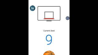 Messenger's hidden basketball game "New High Score" This is fucking awesome screenshot 1