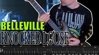 Knocked Loose  Belleville  Metalcore Guitar Cover  Tabs
